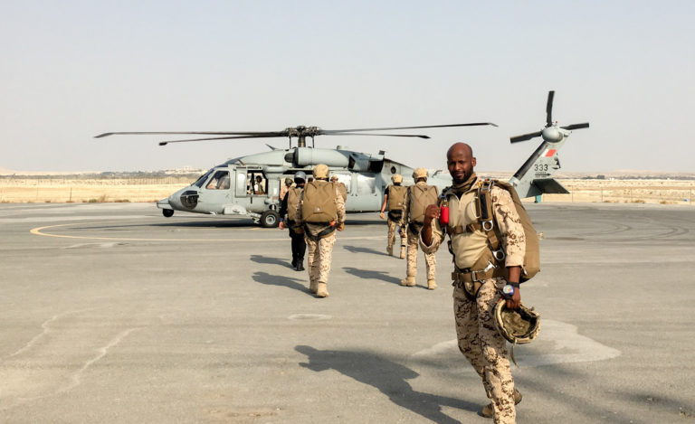 Bahrain seeks to modernize special forces with parachute team