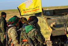 YPG and YPJ fighters under the SDF flag