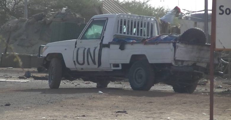 UN-marked vehicle used in Mali attack