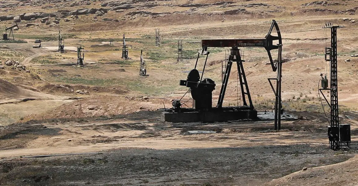 Syria oil field