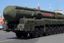 Russian RS-24 Yars mobile intercontinental ballistic missile system