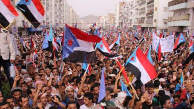 南部移行評議会の支持者は、イエメンのアデンでの集会に出席します