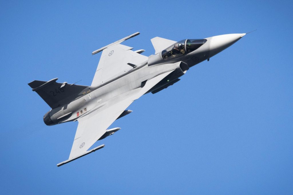 Swedish Gripen Fighter Jet Crashes After Bird Strike Near Ronneby