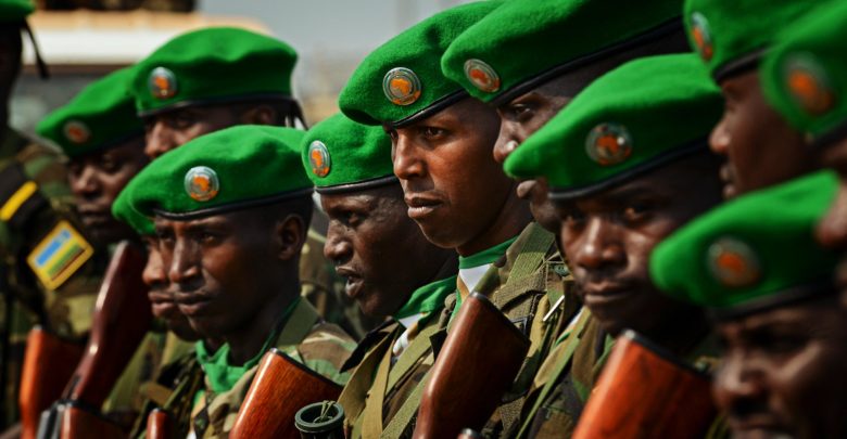 Rwanda soldiers