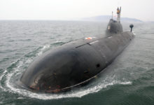 Akula-Class nuclear attack submarine INS Chakra