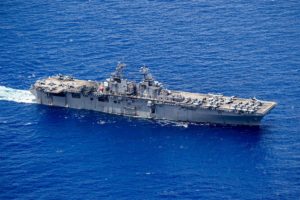 USS Boxer downs Iranian drone near Strait of Hormuz, Pentagon says