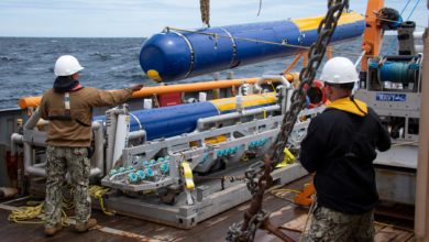 Knifefish UUV test