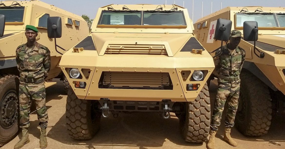 EU hands 13 Arquus Bastion  armored vehicles to Mali for G5 