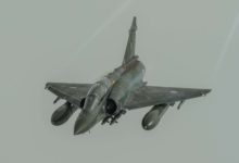 French Mirage 2000 fighter jet