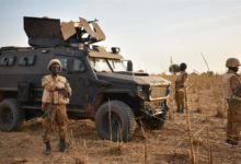 Burkina Faso soldiers.