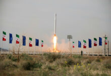 An Iranian military satellite — dubbed the Nour — was launched in April 2020