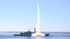 Pakistan Navy Conducts Live-Fire Surface-to-Air Missile Test