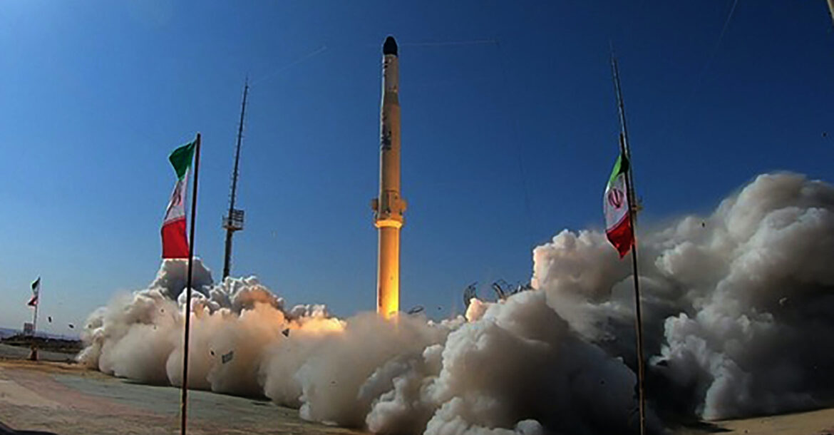 Iran Says Puts New Military Satellite In Orbit