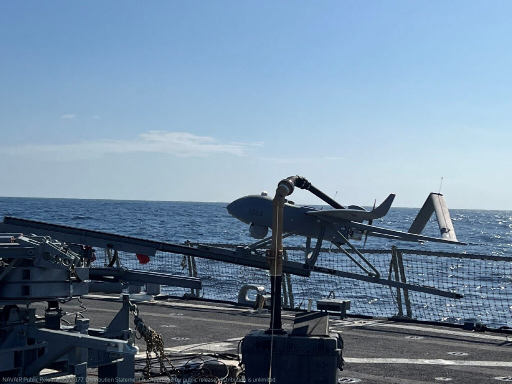 US Navy Deploys Textron Drone on Guided Missile Destroyer