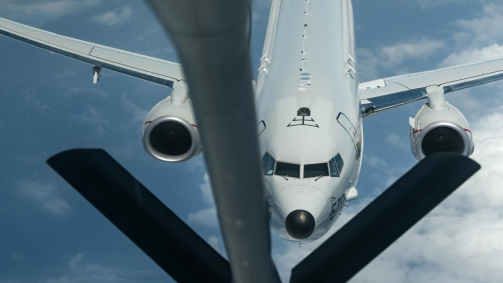 909th refuels Navy P-8 Poseidon