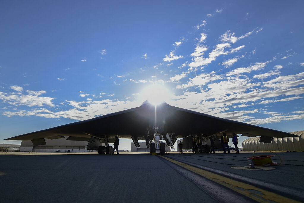 USAF’s B-2 Spirit Bomber Gets Extended-Range Stealth Missile