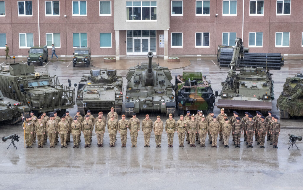 British Army S King S Royal Hussars To Lead NATO Battlegroup In Estonia   20220921 Op Cabrit Toa Parade 08 1024x644 