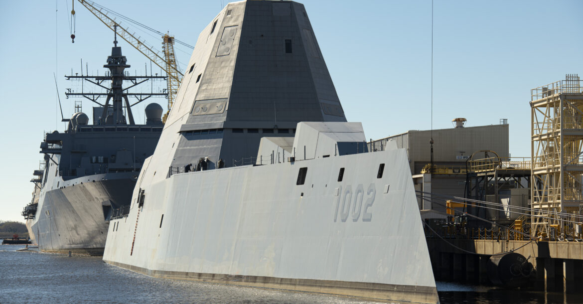 HII Bags Combat Systems Contract For Final Zumwalt-Class Destroyer