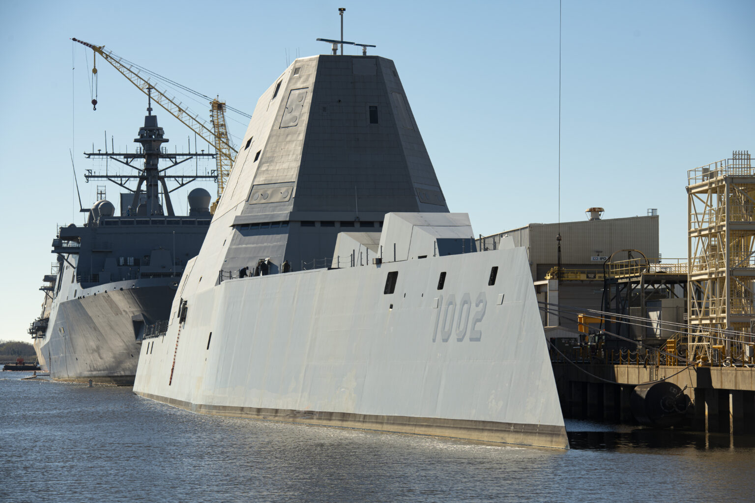 HII Bags Combat Systems Contract For Final Zumwalt-Class Destroyer