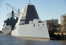 Zumwalt-class destroyer USS Lyndon B. Johnson (DDG 1002)