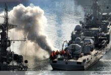 Russian sailors in Sevastopol