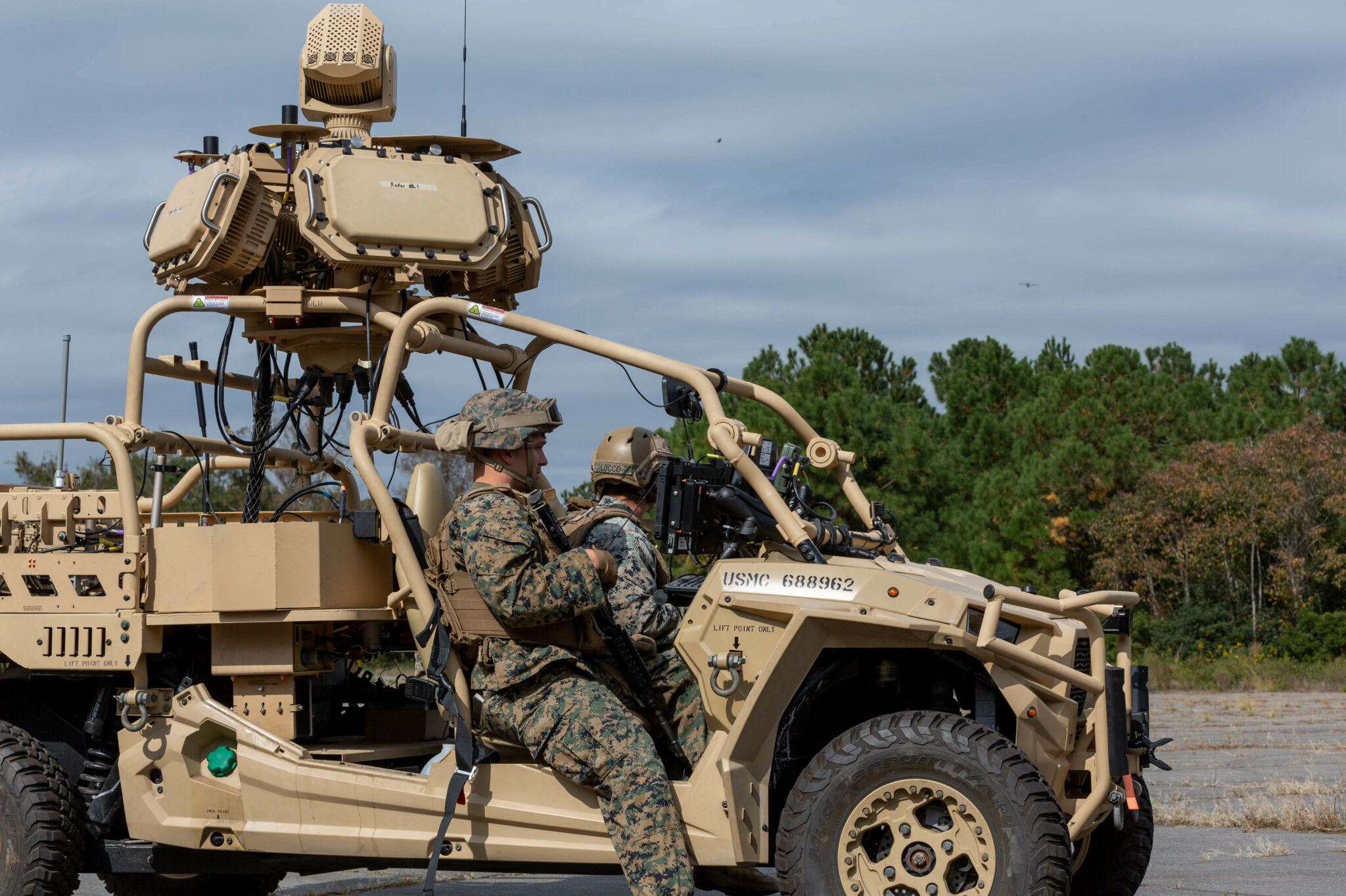 Us Marines Test New Lmadis Ground Based Counter Drone System