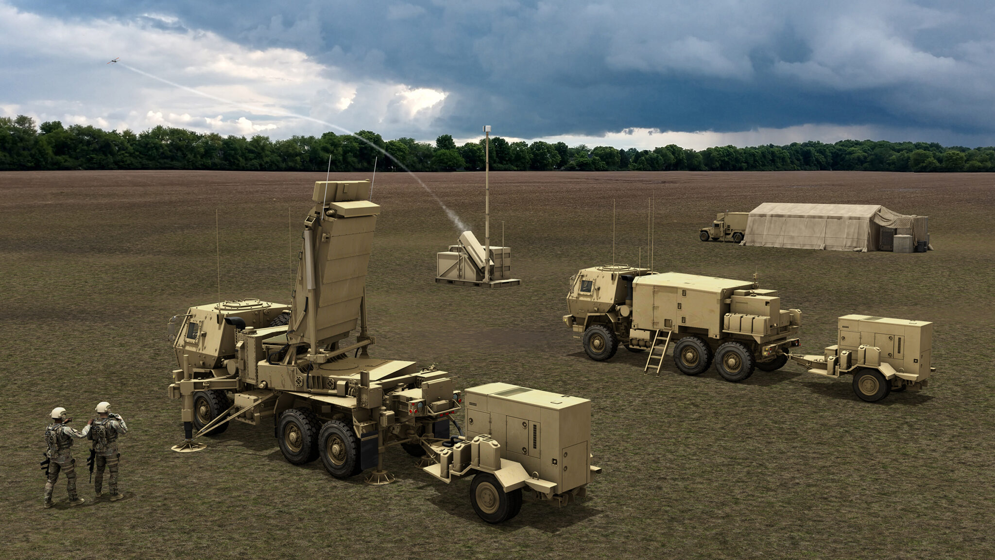 Us Army Demonstrates Latest Multi Mission Radar As Anti Drone Capability
