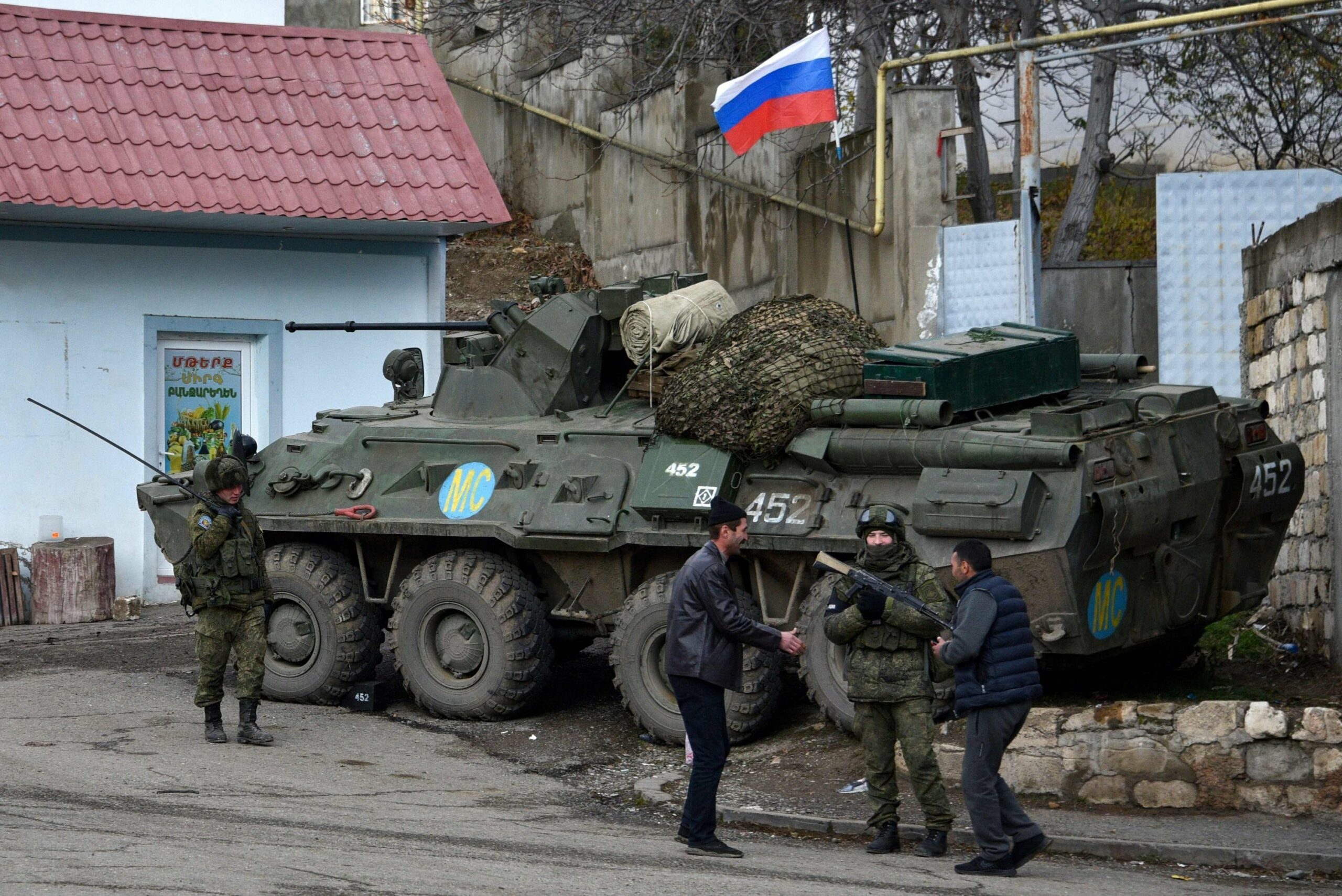 Русские миротворцы в Нагорном Карабахе