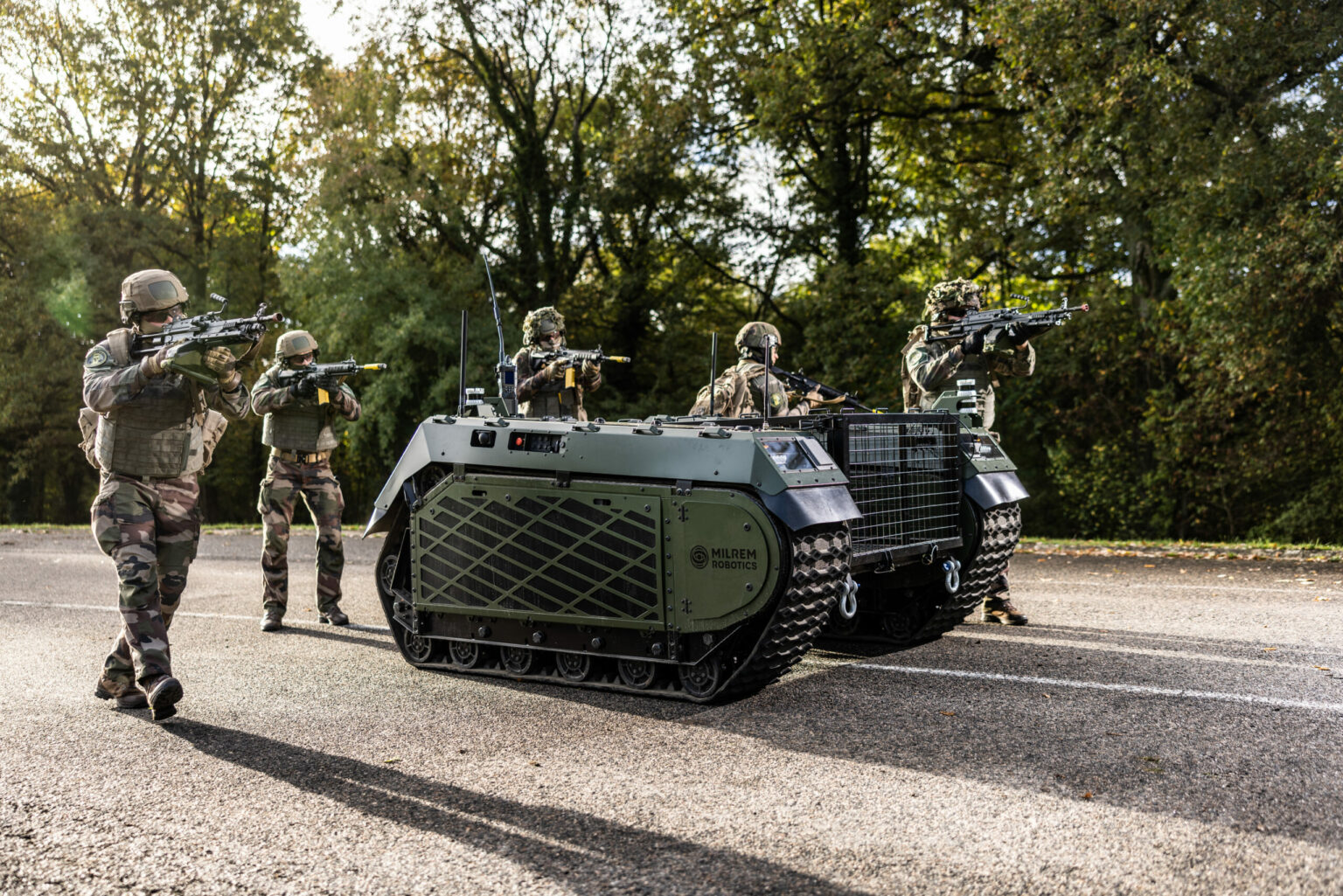 EU Funds Next Round of European Unmanned Ground System Project