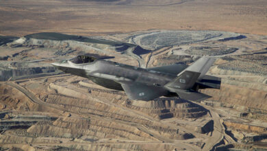 An F-35A, in flight above the Mojave Desert in California, January 6, 2023. A developmental test team from the 461st Flight Test Squadron conducted the first flight of an F-35 in the Technology Refresh 3 (TR-3) configuration at Edwards Air Force Base, California. The 50-minute flight, which took the jet to 35,000 feet at speeds just shy of the speed of sound above the desert, marked the start of an extensive flight test campaign. TR-3 provides the computational horsepower to support modernized Block 4 capabilities. The F-35 Joint Program Office is the Department of Defense's focal point for the 5th-generation strike aircraft for the Navy, Air Force, Marines, and our allies. The F-35 is the premier multi-mission, 5th-generation weapon system. Its ability to collect, analyze and share data is a force multiplier that enhances all assets in the battle space: with stealth technology, advanced sensors, weapons capacity, and range. The F-35 has been operational since July 2015 and is the most lethal, survivable, and interoperable fighter aircraft ever built.