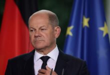 German Chancellor Olaf Scholz