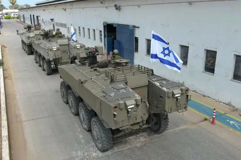 Israel Military Receives First Advanced Eitan Armored Personnel Carriers