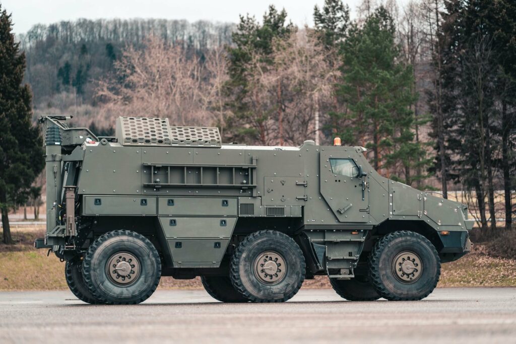 Czech Republic Receives TITUS 6x6 Armored Vehicle Fleet