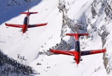 Swiss Air Force PC-21 military training aircraft