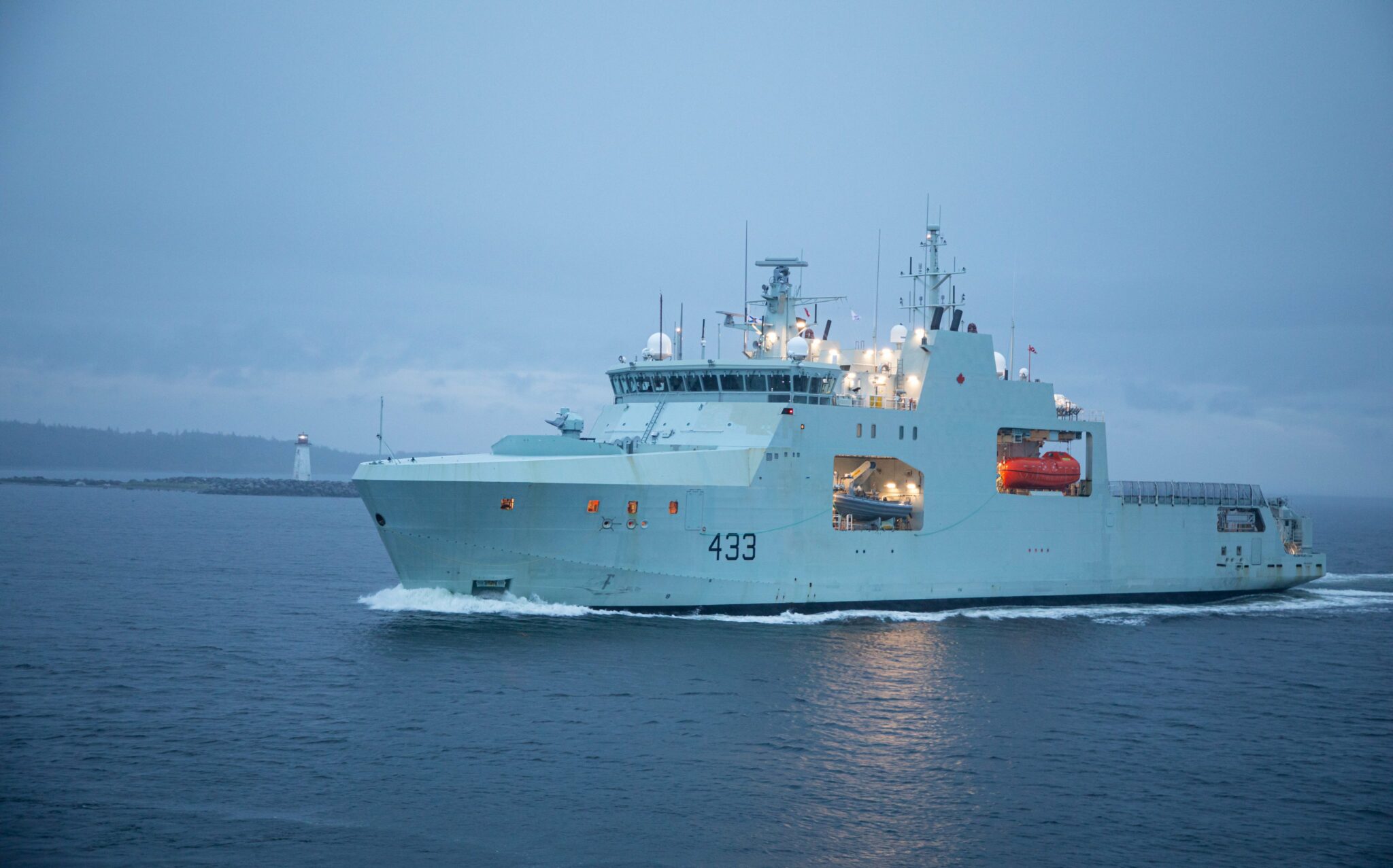 Canada Receives Fourth Arctic and Offshore Patrol Ship