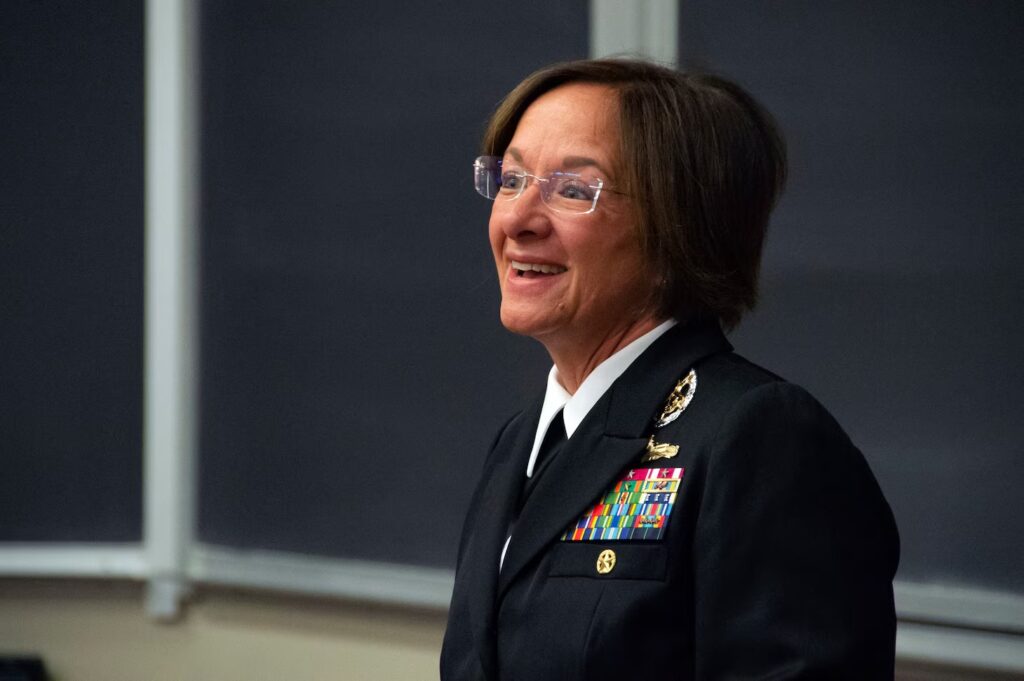 Lisa Franchetti Becomes First Woman To Lead Us Navy