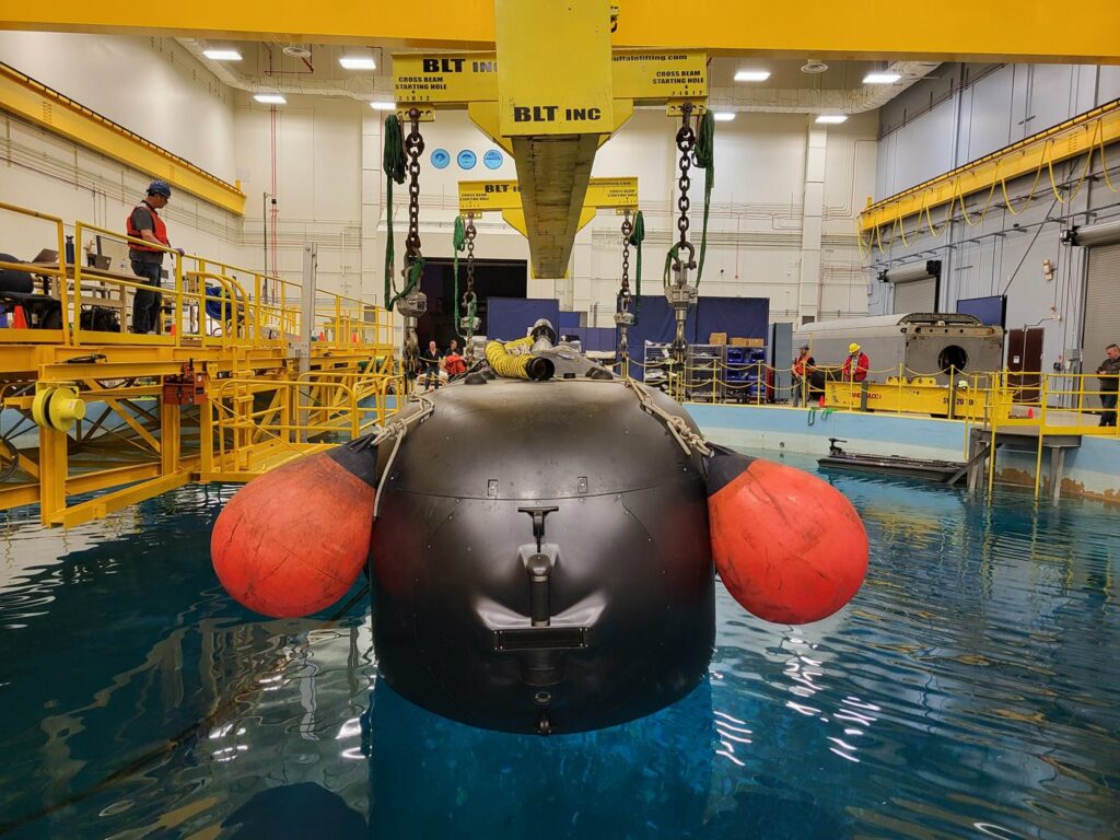 US Navy Receives First Orca Drone Submarine From Boeing