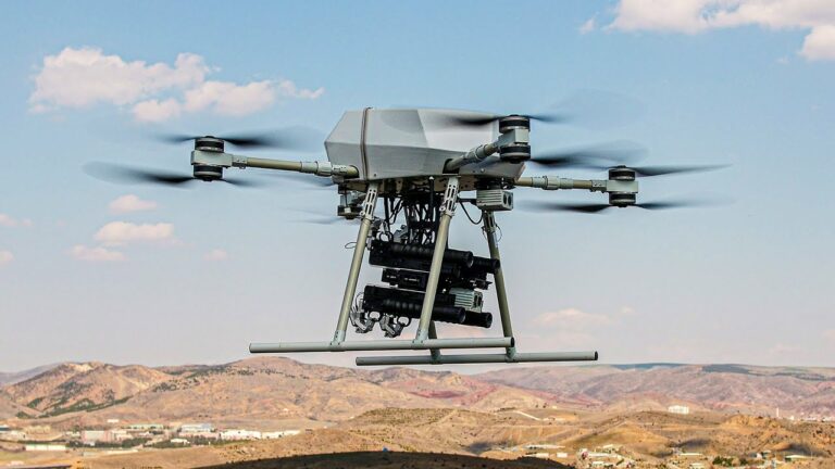 Turkish Firm Tests Grenade Launcher-Armed Drone