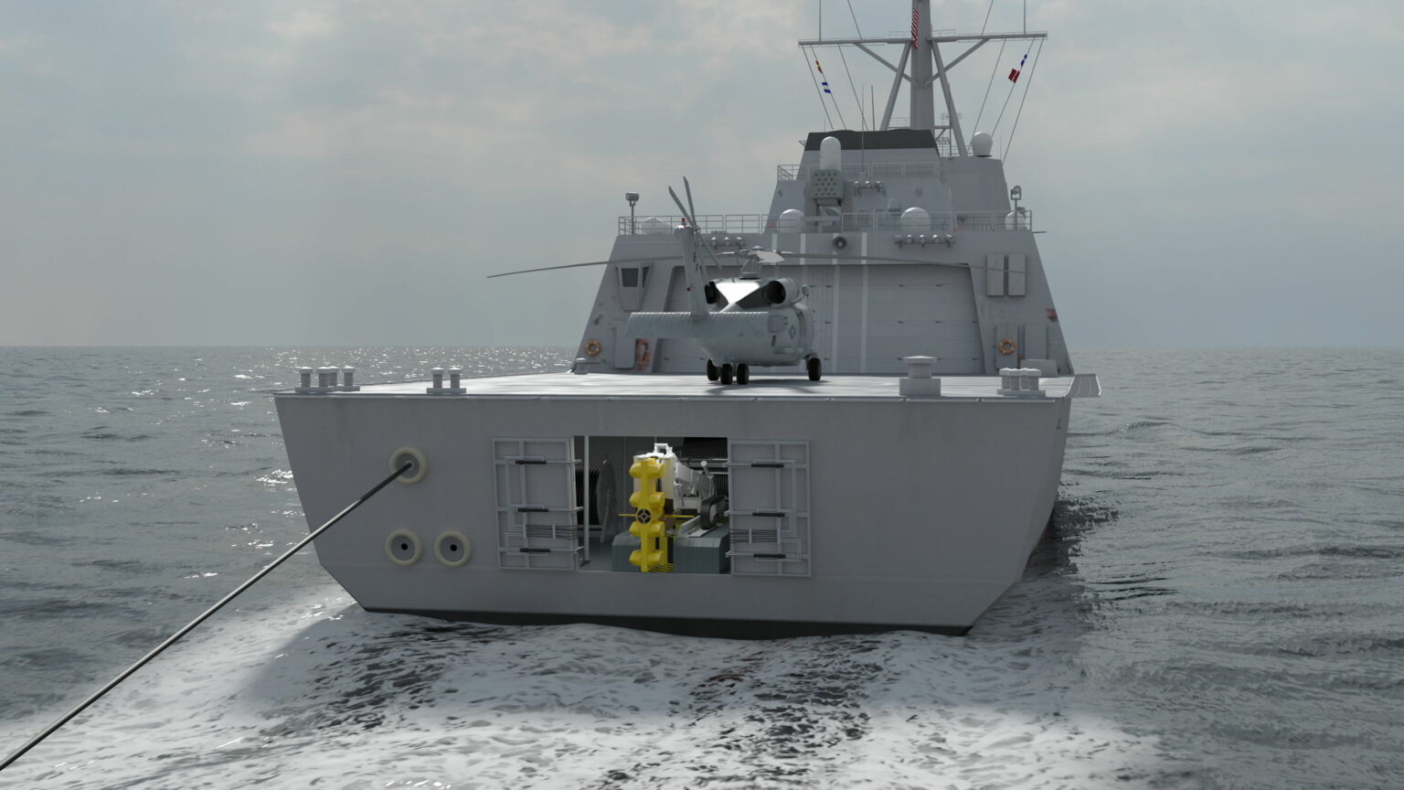 US Navy Receives Stealth Sub Detector Sonar