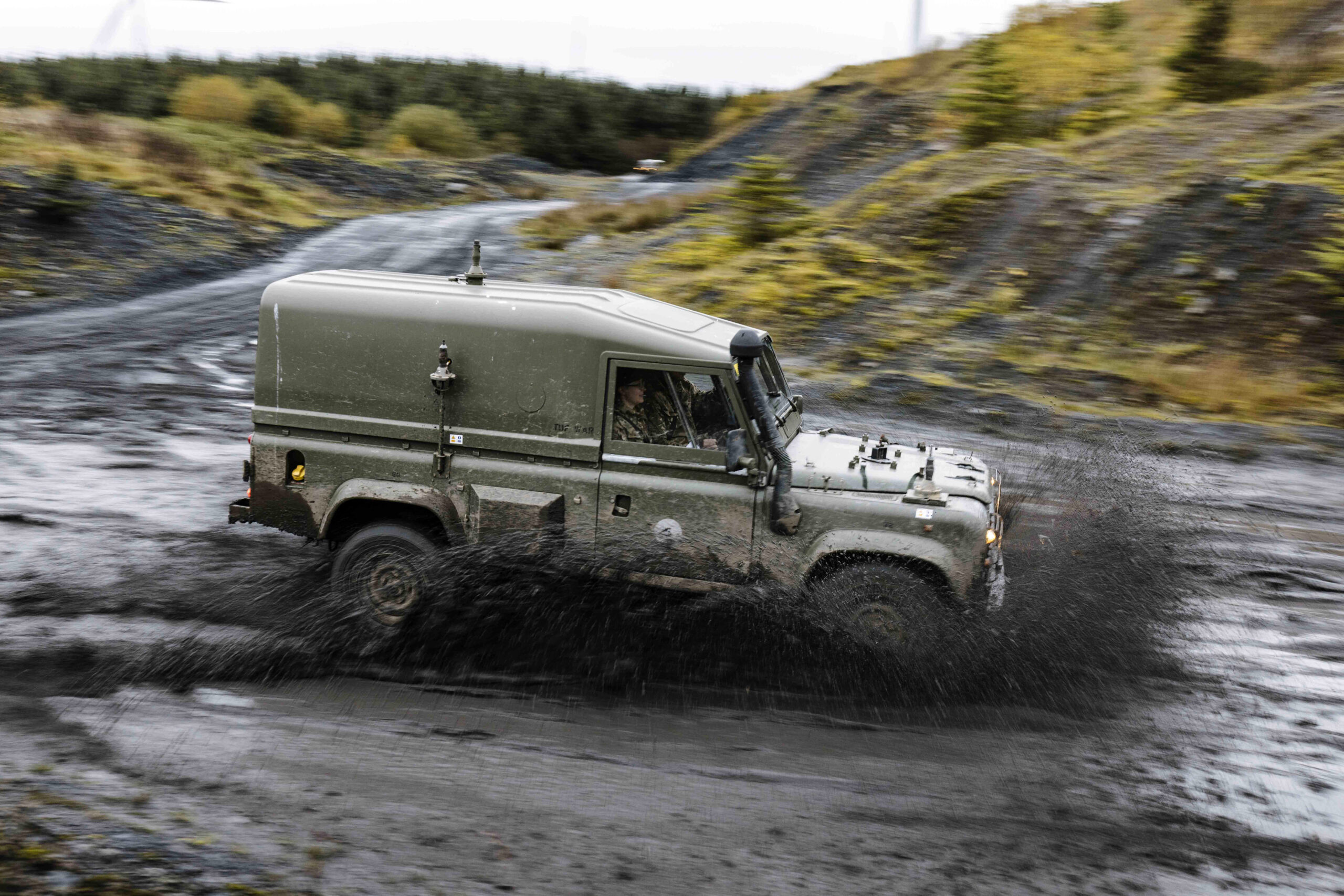 Soldiers and vehicles have been undergoing the toughest tests across Scotland to prove their prowess and capability through Exercise Mudmaster. Organised by 154 Regiment Royal Logistics Corps competitors are pushed on their driving and navigational skills. Over 200 soldiers have taken part on a series of challenges – many of them having wide experience in recent support ambulance driving support during Covid and on operations worldwide.