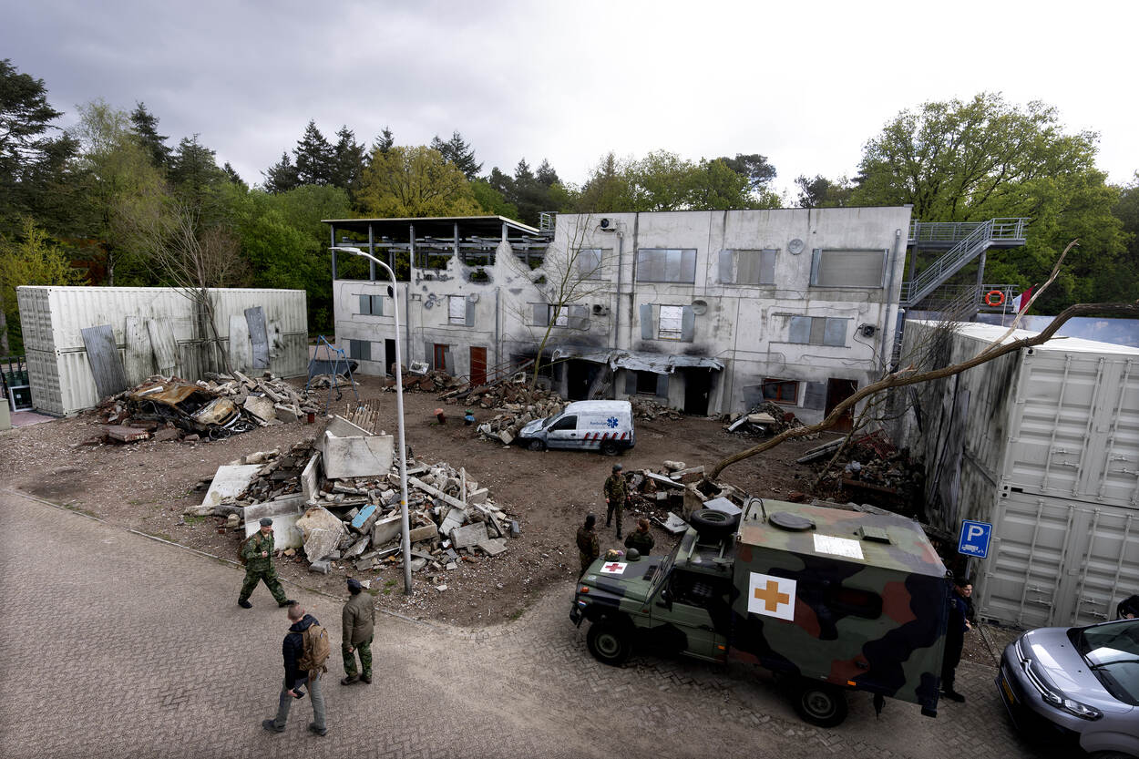 Medical training center for urban warfare in Hilversum. Photo: Netherlands Ministry of Defence