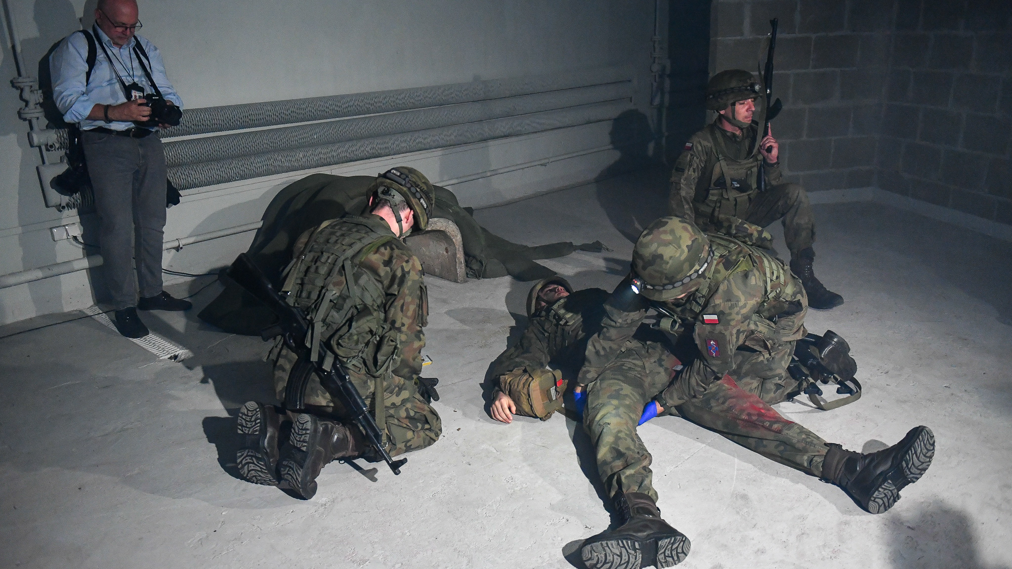 On May 27, 2024, Władysław Kosiniak-Kamysz, Deputy Prime Minister - Minister of National Defense at the Military Medical Education Center in Łódź informed about the development of medical education for the needs of the Polish Army. Photo senior corporal Wojciech Król/CO MON