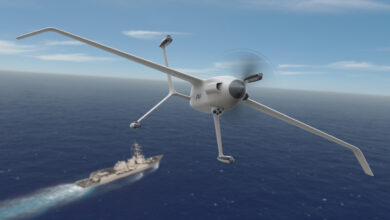 Artist’s rendering of the Wildcat unmanned aerial system. Photo: AeroVironment