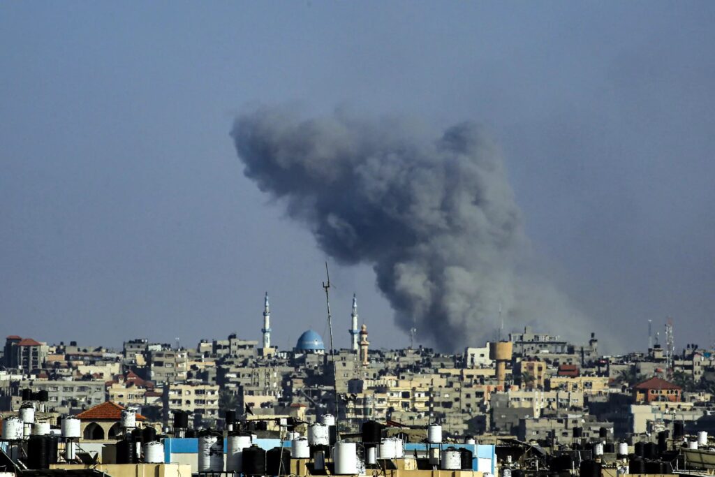 Palestinian Officials Say Dozens Killed In Israeli Strikes On Rafah