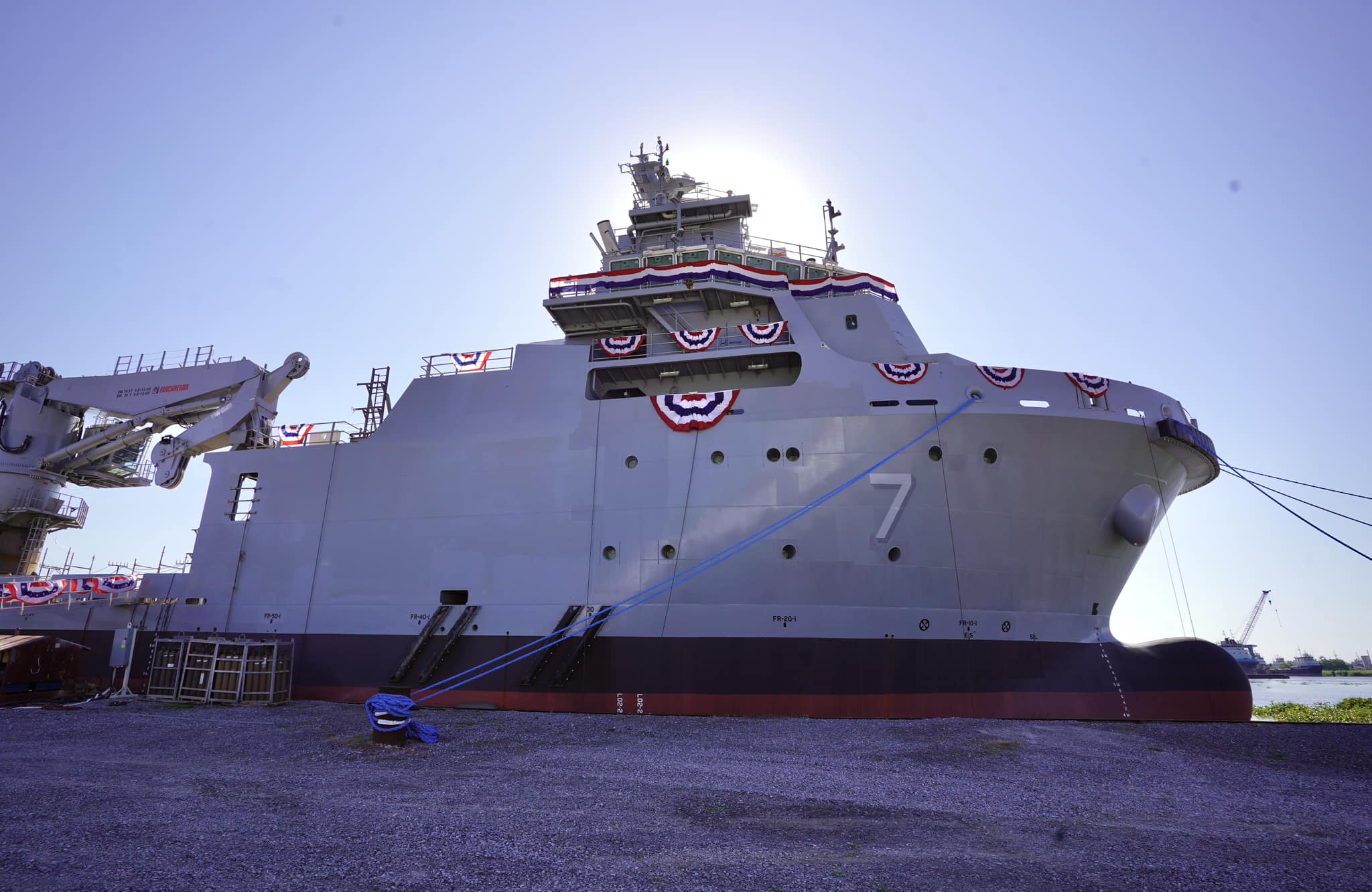 US Navy Christens Second Navajo Vessel in Louisiana