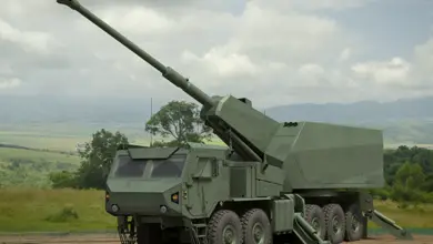 Sigma fully automatic self-propelled howitzer
