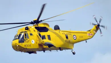 Sea King helicopter