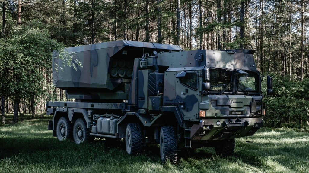 Lockheed, Rheinmetall Unveil Global Mobile Artillery Rocket System