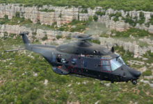 NH90 in flight