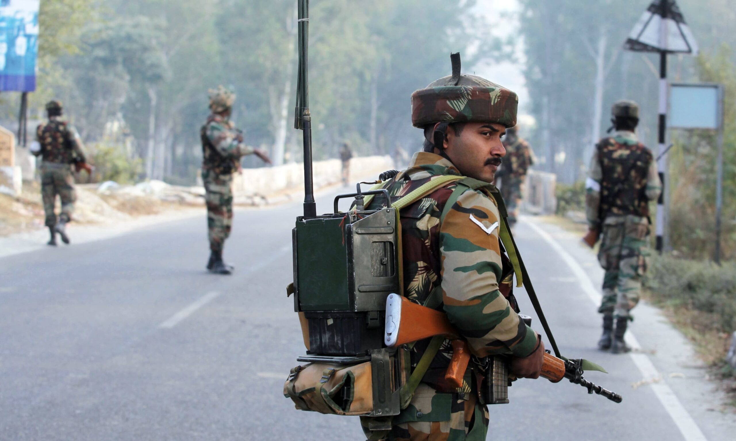 Indian soldiers